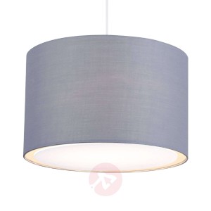 Klasycznie nowoczesna lampa wisząca Clarie szara
