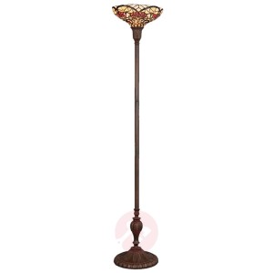 Wiosenna lampa stojąca Kayla w stylu Tiffany