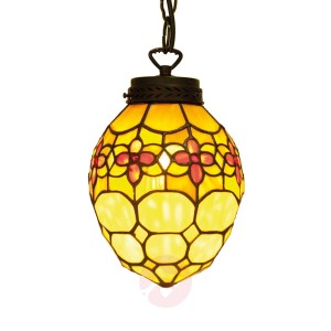 Carla – lampa wisząca w stylu Tiffany
