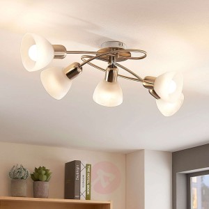 5-punktowa lampa sufitowa LED paulina, salon