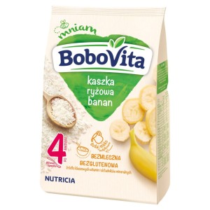 Bobovita - Kaszka ryżowa z bananami