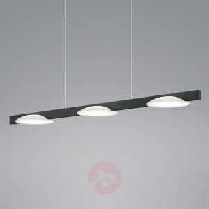 Helestra Pole lampa wisząca LED 3-punktowa czarna