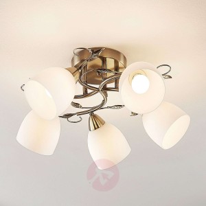 Lindby Thaddeus lampa sufitowa, 5-pkt., 23 cm