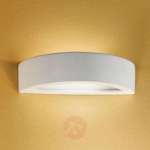 Półokrągła lampa ścienna z ceramiki KERA