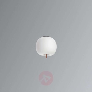 Lampa sufitowa LED Kushi, miedziany pręt 16