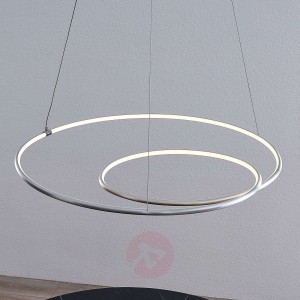 Lindby Lucy lampa wisząca LED, 70cm, aluminium