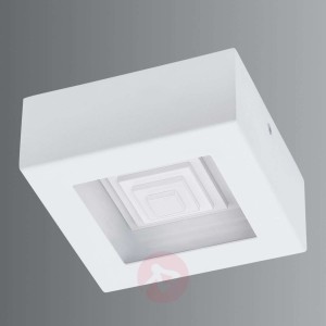 Mała lampa sufitowa LED Ferreros w kolorze białym