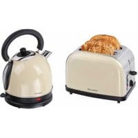 Zestaw toster i czajnik elektryczny Vintage Breakfast Cream