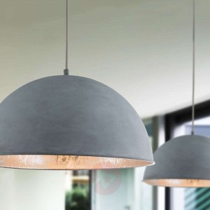 Miram – lampa wisząca o wyglądzie betonu