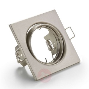 Przechylany downlight Jura w niklu matowym