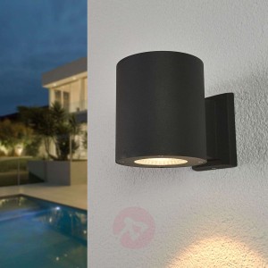 Kinkiet zewnętrzny LED Tiago, ciemnoszary