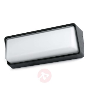 Ponadczasowa lampa zewnętrzna Half z LED