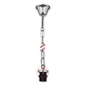 Zawieszenie łańcuszkowe E27 dł 80 cm chrom