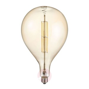 Żarówka kulista kropla LED E27 8W 2 700 K bursztyn
