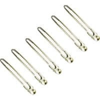 Ponik's Klipsy metalowe 6szt. BKL022