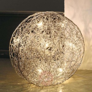 Designerska lampa podłogowa Rotola, średnica 40 cm