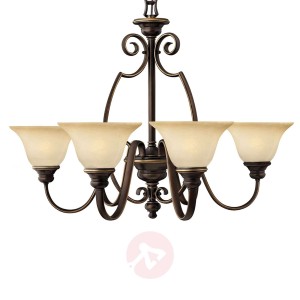 6-punktowa lampa wisząca CELLO