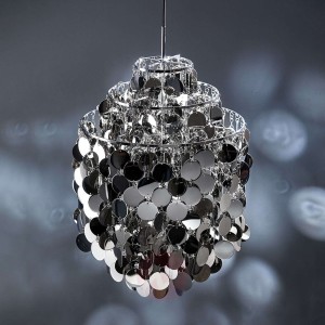 VERPAN Fun 1DA - lampa wisząca, stal szlachetna