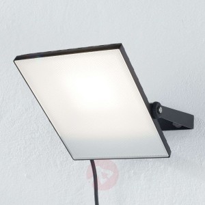 Czarny reflektor zewnętrzny LED, 50 W, 4 000 K