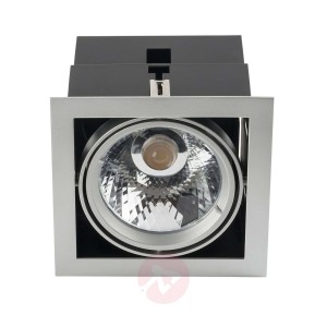 Arcchio Adin oprawa wpuszczana LED, 25,9W, szara