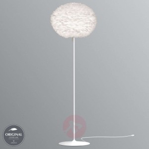 Duża designerska lampa stojąca Eos, biała