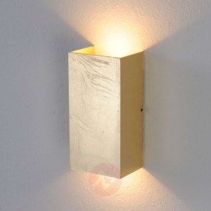 Lampa ścienna LED MIRA, antyczne złoto