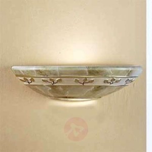 Lampa ścienna FOGLIE MARMO MARRON