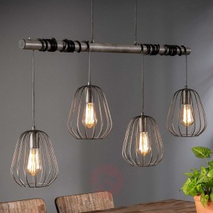 Lampa wisząca Kooitje, 4-punktowa