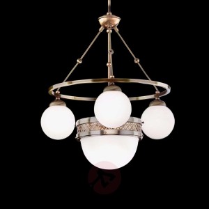 Alt Wien lampa wisząca starzony mosiądz