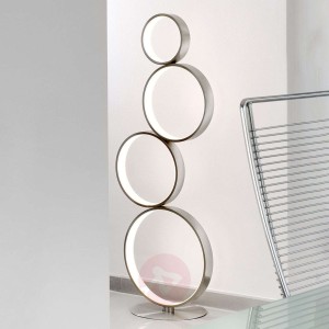 Lampa stojąca LED Loop z metalu