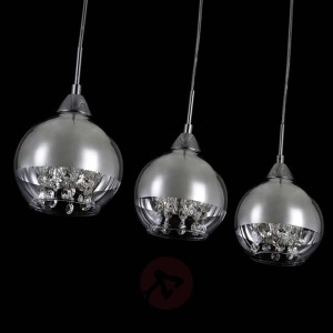 Belkowa lampa wisząca Iceberg - 3-punktowa