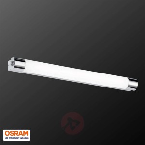 Paulien - lampa ścienna LED Ip44 z gniazdkiem