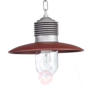 Lampa wisząca zewnętrzna Klaus aluminium-czarny