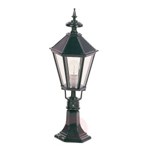 Elegancka lampa na cokół Edinburgh, czarna