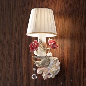 Jednopunktowa lampa ścienna FIORE