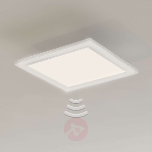 Lampa sufitowa LED 7187-016, czujnik, 29,5x29,5cm