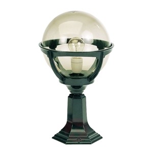 Atrakcyjna lampa na cokół Bali, zielona