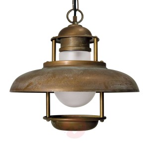 Ładna zewnętrzna lampa wisząca SALINA