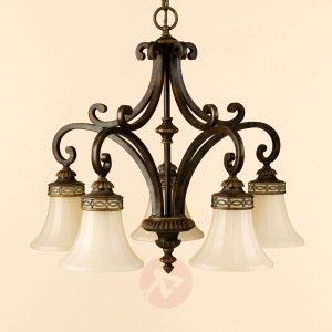5-punktowa lampa wisząca DRAWING ROOM