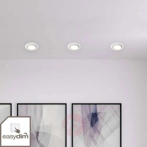 Oprawy wpuszczane Easydim Honor z LED, 3 (komplet)