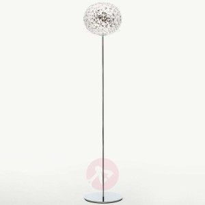 Kartell Planet lampa stojąca LED, krystaliczna