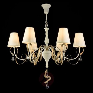 Stylowo wygięty żyrandol Intreccio