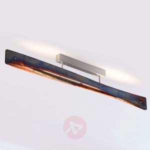 Lucande Lian lampa sufitowa LED, złota oksydowana