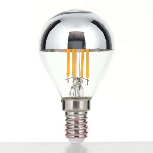 Żarówka lustrzanaLED E14 4W ciepła biel ściemniana