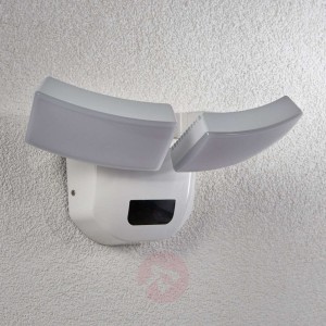 Zewn. lampa ścienna LED Nikias z czujnikiem 2-pkt.