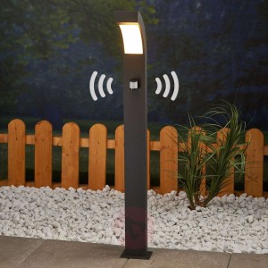 Lampa oświetl. drogę z czujką ruchu Lennik z LED