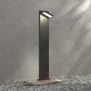 Słupek oświetleniowy LED Silvan 100 cm, czujnik