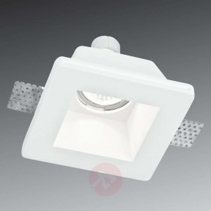 Reflektor wpuszczany Ghost, gips do pomalowania