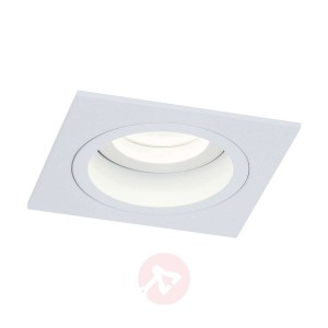 Oprawa wpuszczana Akron, regulowana, kątowa, biała