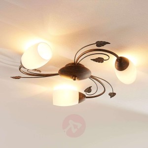 3-punktowa lampa sufitowa LED Stefania